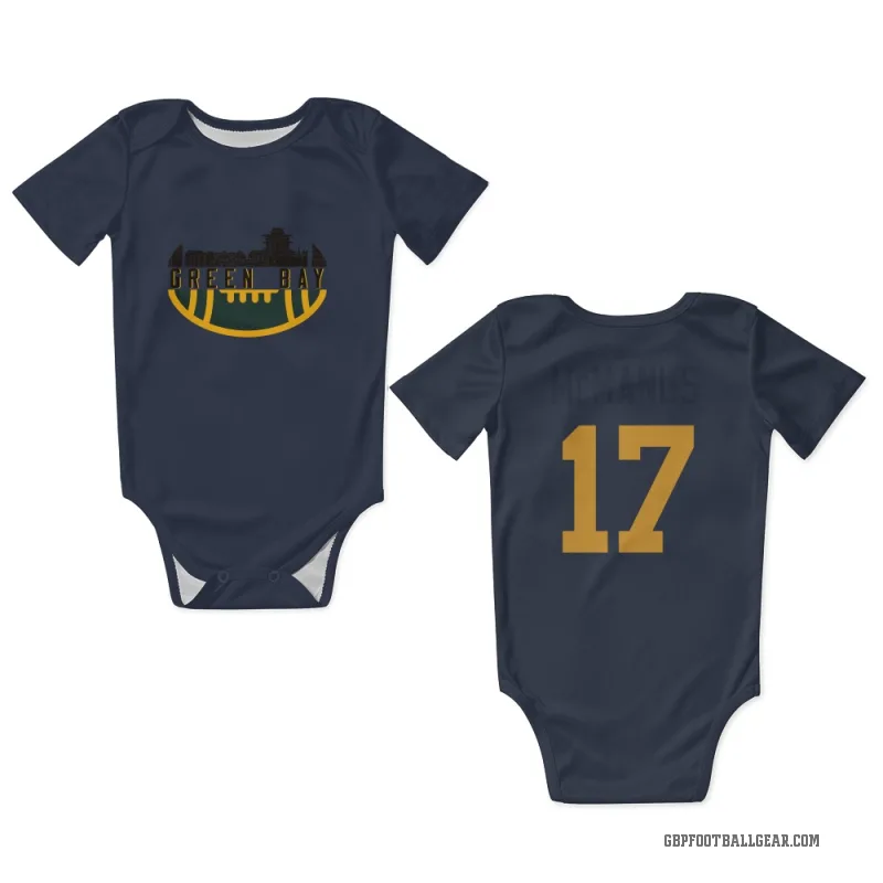 Brandon McManus  Navy Green Bay Packers  Newborn & Infant Bodysuit