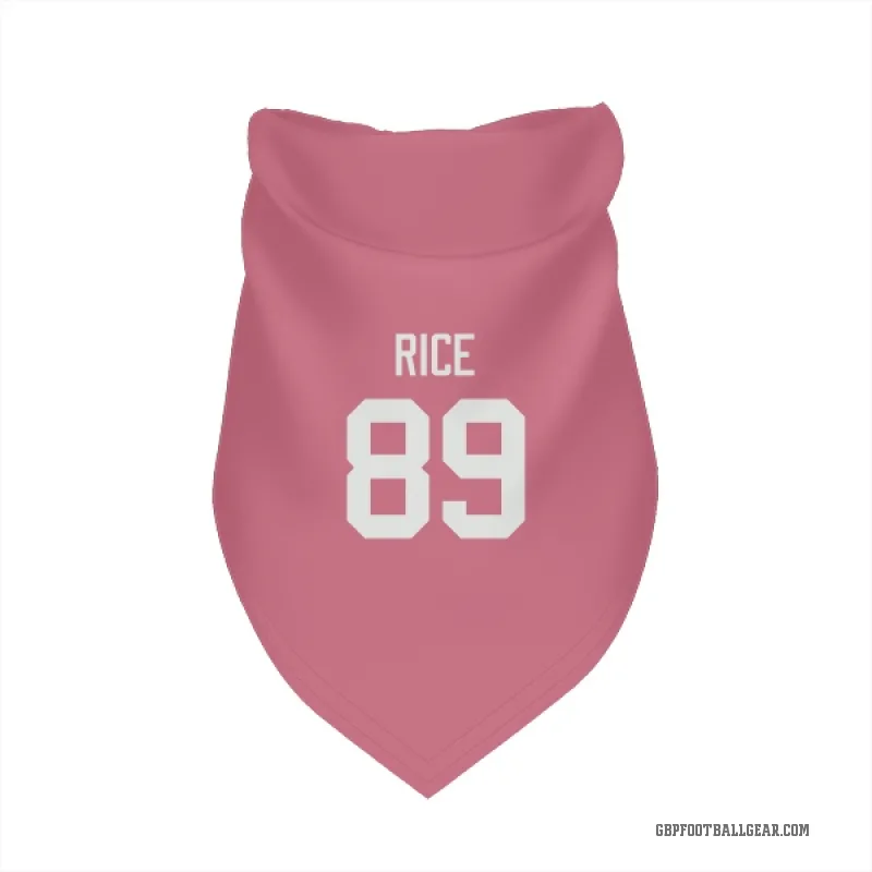 Brenden Rice  Pink Green Bay Packers  Cat & Dog Pet Bandana