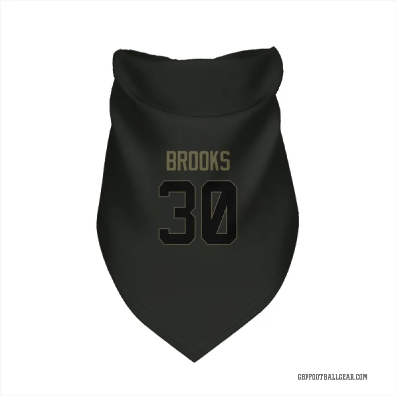 Chris Brooks  Black Green Bay Packers  Service Cat & Dog Pet Bandana