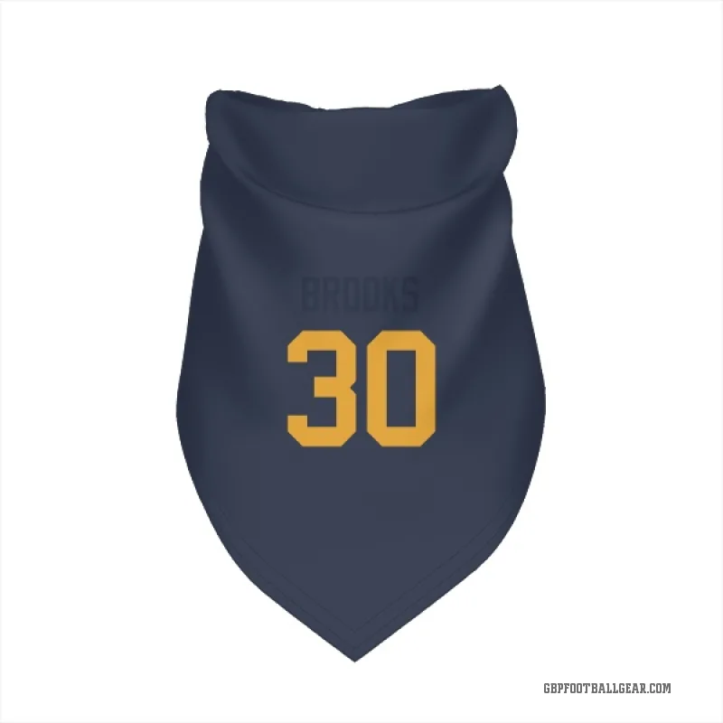 Chris Brooks  Navy Green Bay Packers  Cat & Dog Pet Bandana