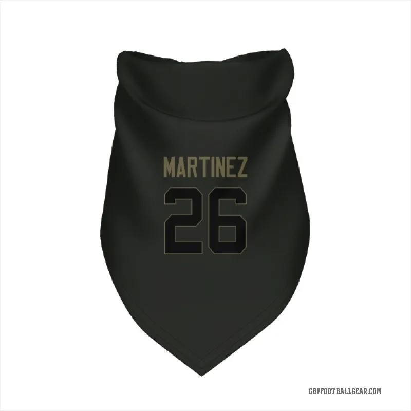 Damien Martinez  Black Green Bay Packers  Service Cat & Dog Pet Bandana