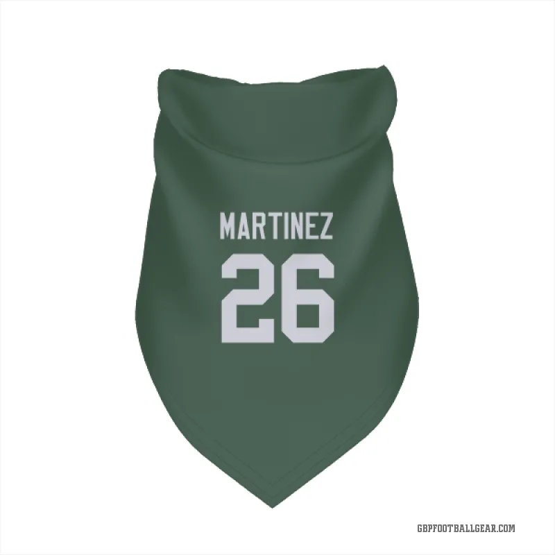 Damien Martinez  Green Green Bay Packers  Cat & Dog Pet Bandana