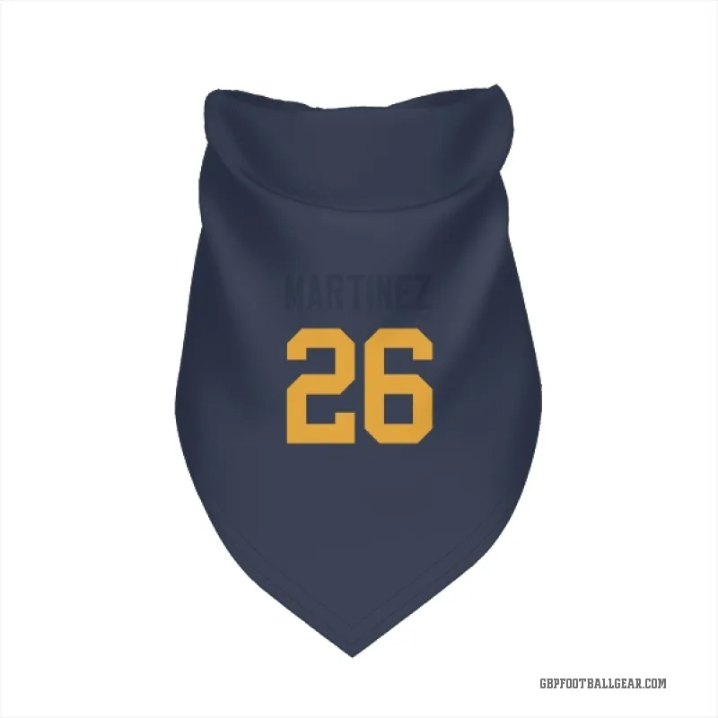 Damien Martinez  Navy Green Bay Packers  Cat & Dog Pet Bandana