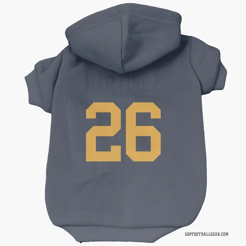 Damien Martinez  Navy Green Bay Packers  Cat & Dog Pet Hoodie