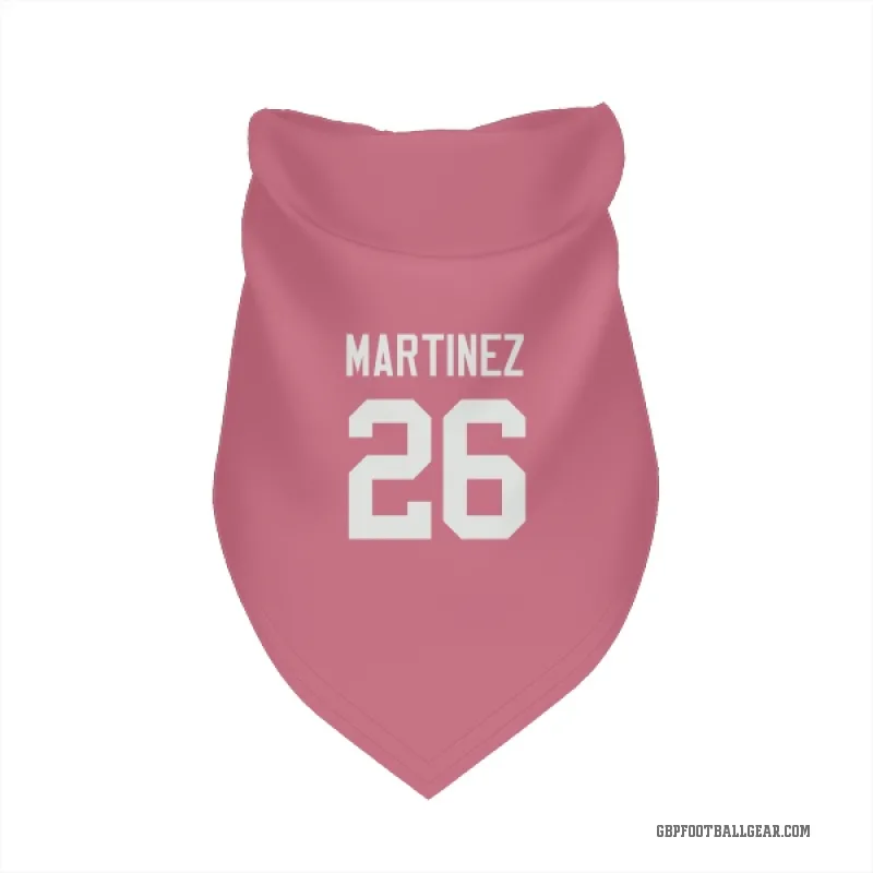 Damien Martinez  Pink Green Bay Packers  Cat & Dog Pet Bandana
