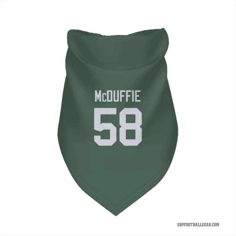 Isaiah McDuffie  Green Green Bay Packers  Cat & Dog Pet Bandana