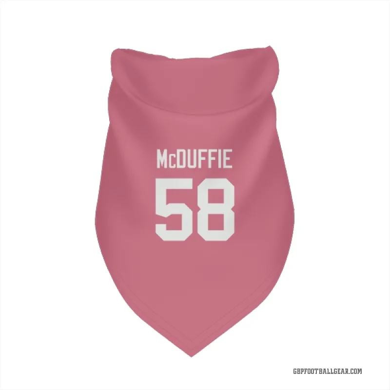 Isaiah McDuffie  Pink Green Bay Packers  Cat & Dog Pet Bandana