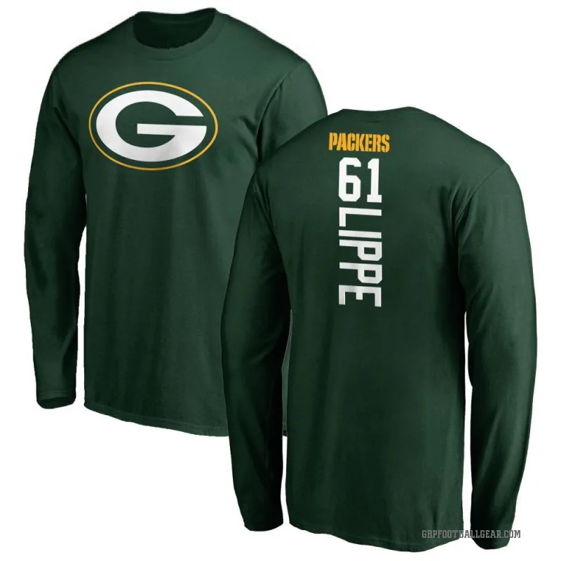 J.J. Lippe Men's Green Green Bay Packers Backer Long Sleeve T-Shirt -