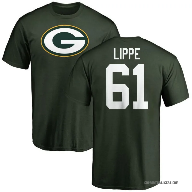 J.J. Lippe Men's Green Green Bay Packers Logo T-Shirt -