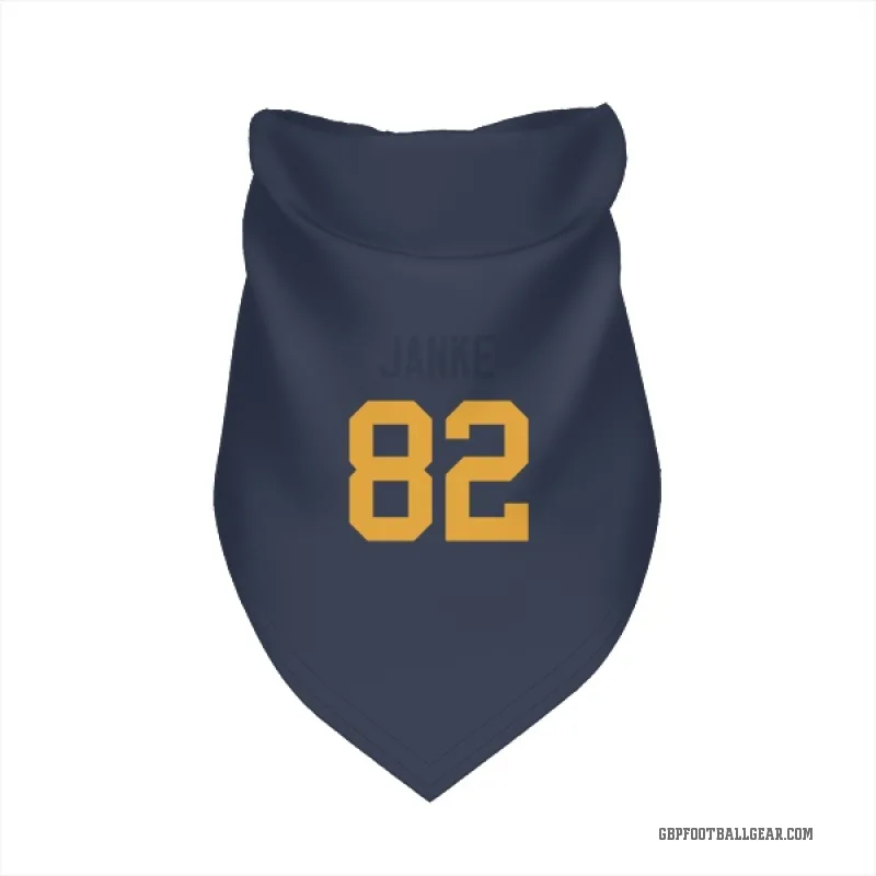 Jadon Janke  Navy Green Bay Packers  Cat & Dog Pet Bandana
