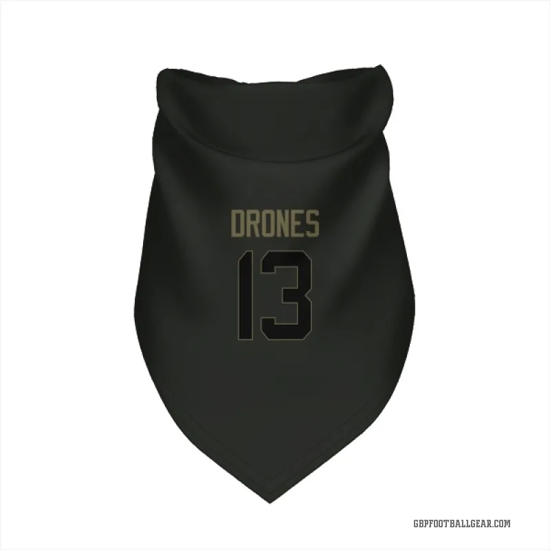 Kyron Drones  Black Green Bay Packers  Service Cat & Dog Pet Bandana