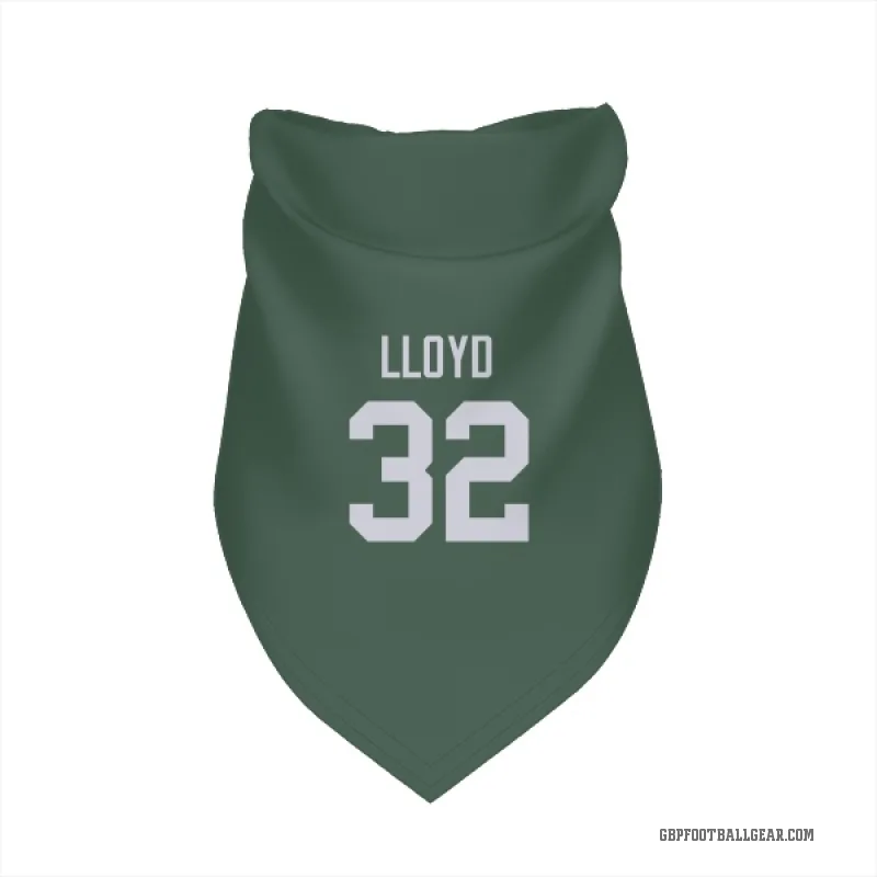 MarShawn Lloyd  Green Green Bay Packers  Cat & Dog Pet Bandana