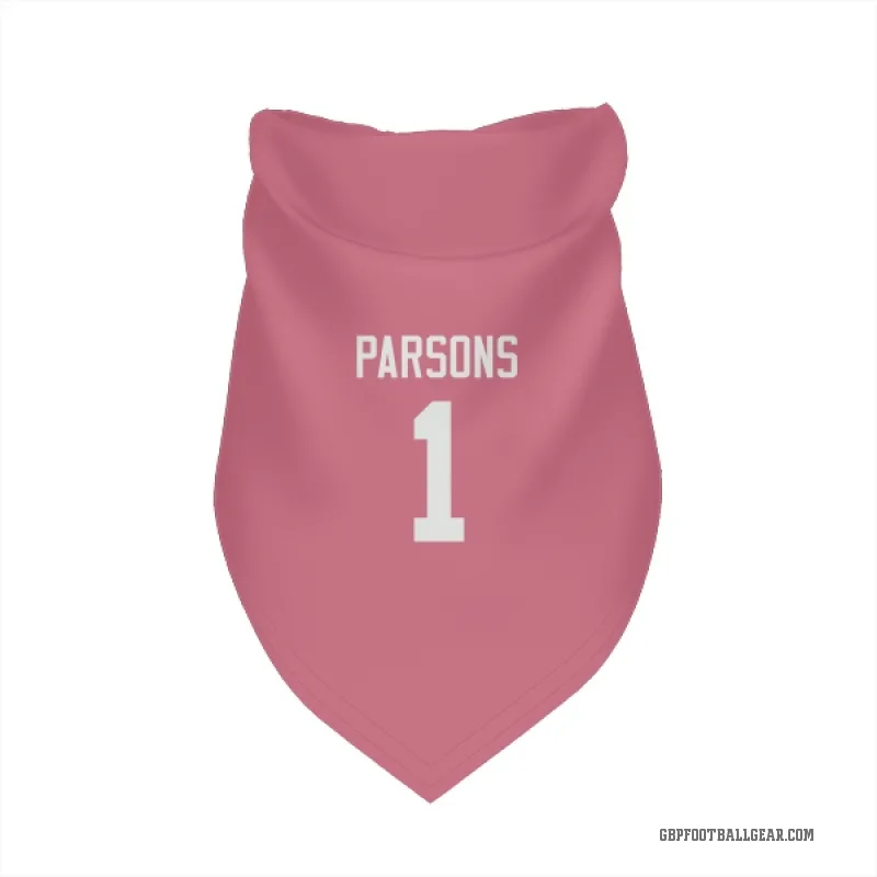 Micah Parsons  Pink Green Bay Packers  Cat & Dog Pet Bandana