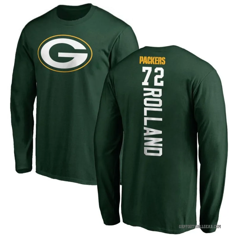 Spencer Rolland Men's Green Green Bay Packers Backer Long Sleeve T-Shirt -