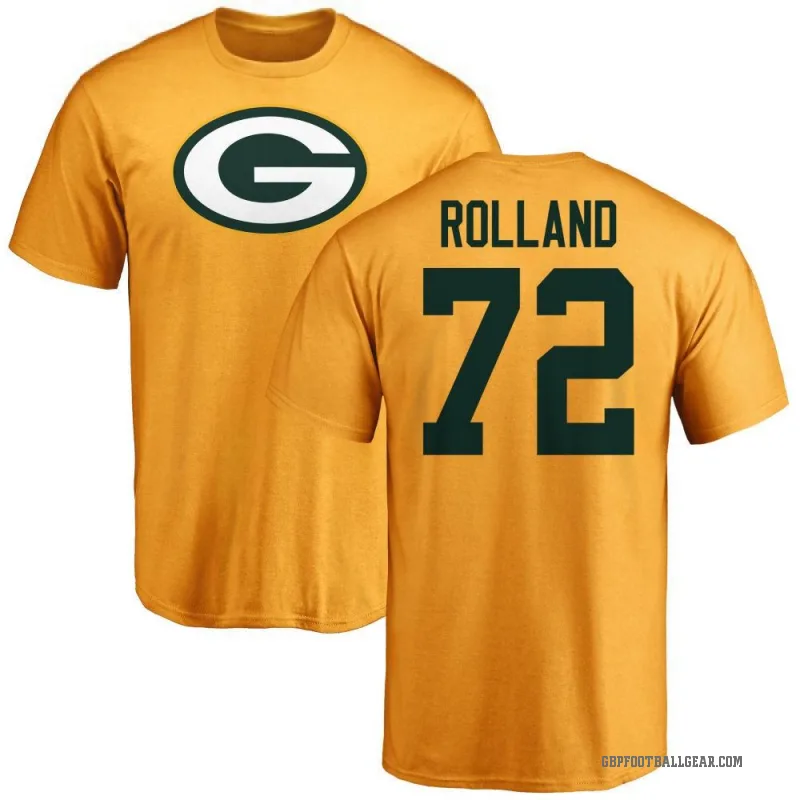 Spencer Rolland Youth Gold Green Bay Packers Logo T-Shirt -