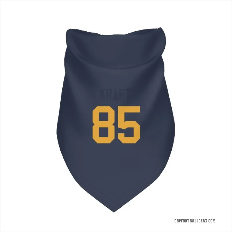 Tucker Kraft  Navy Green Bay Packers  Cat & Dog Pet Bandana