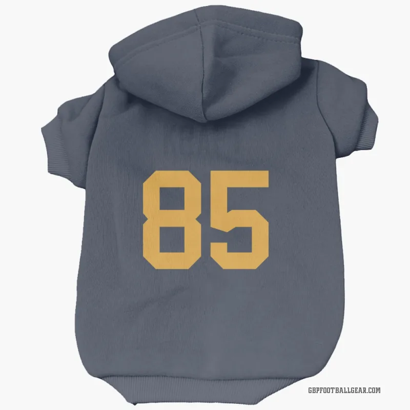 Tucker Kraft  Navy Green Bay Packers  Cat & Dog Pet Hoodie