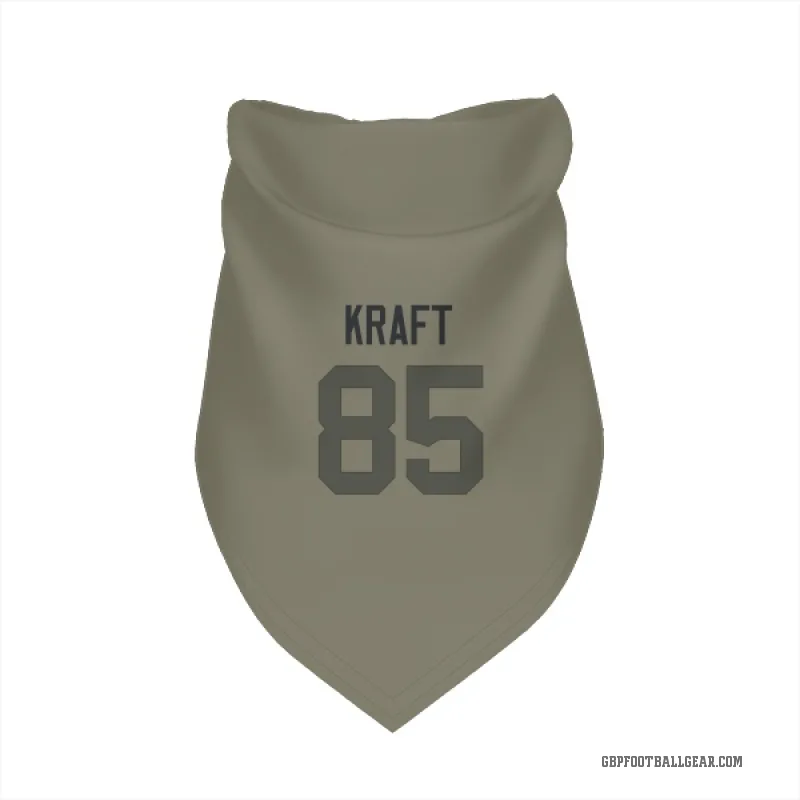 Tucker Kraft  Olive Green Bay Packers  Cat & Dog Pet Bandana