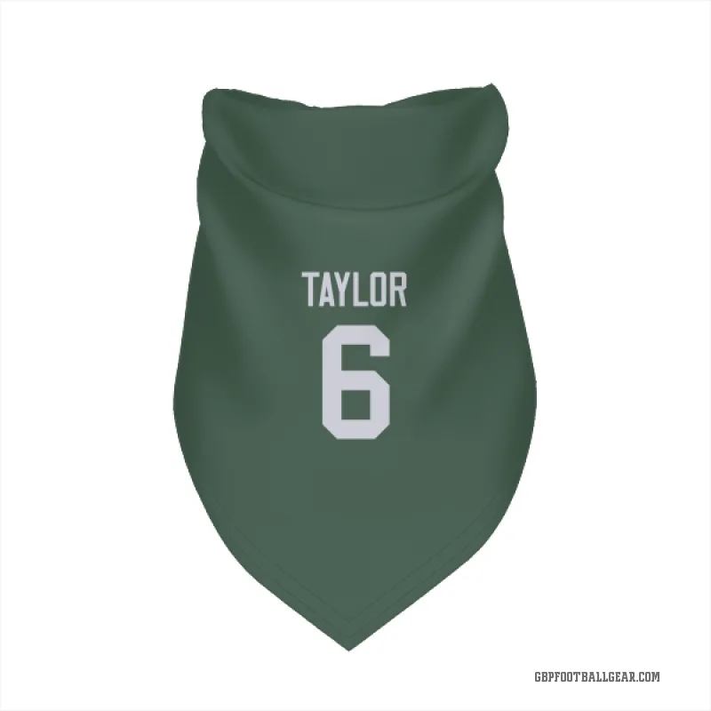 Tyrod Taylor Green Green Bay Packers Cat & Dog Pet Bandana