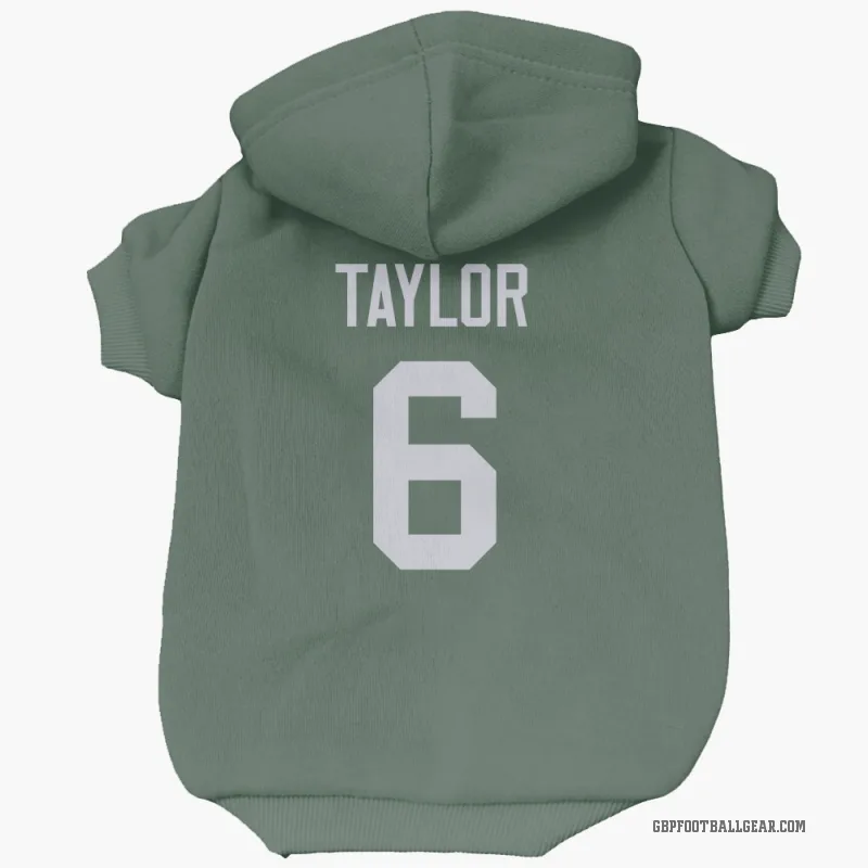 Tyrod Taylor Green Green Bay Packers Cat & Dog Pet Hoodie