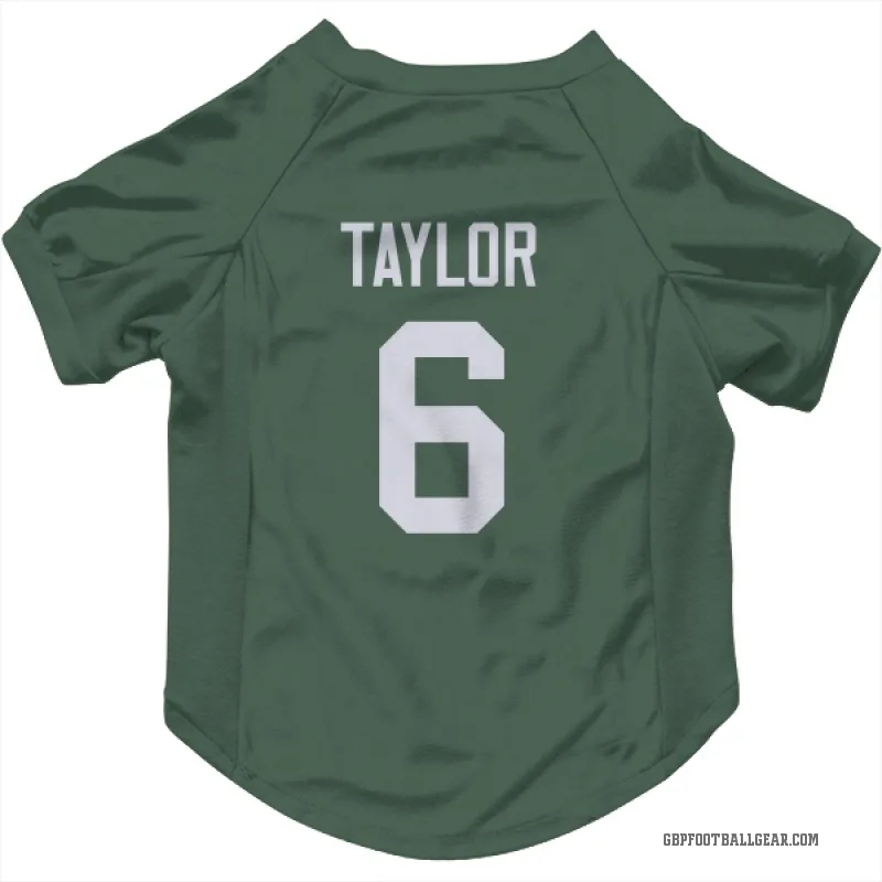 Tyrod Taylor Green Green Bay Packers Cat & Dog Pet Jersey