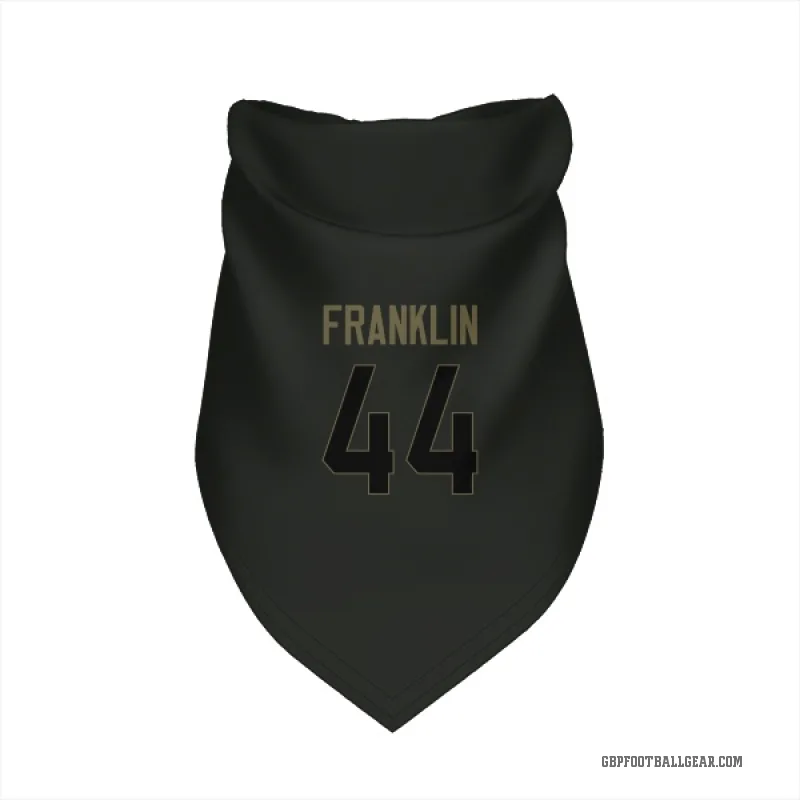 Zaire Franklin  Black Green Bay Packers  Service Cat & Dog Pet Bandana