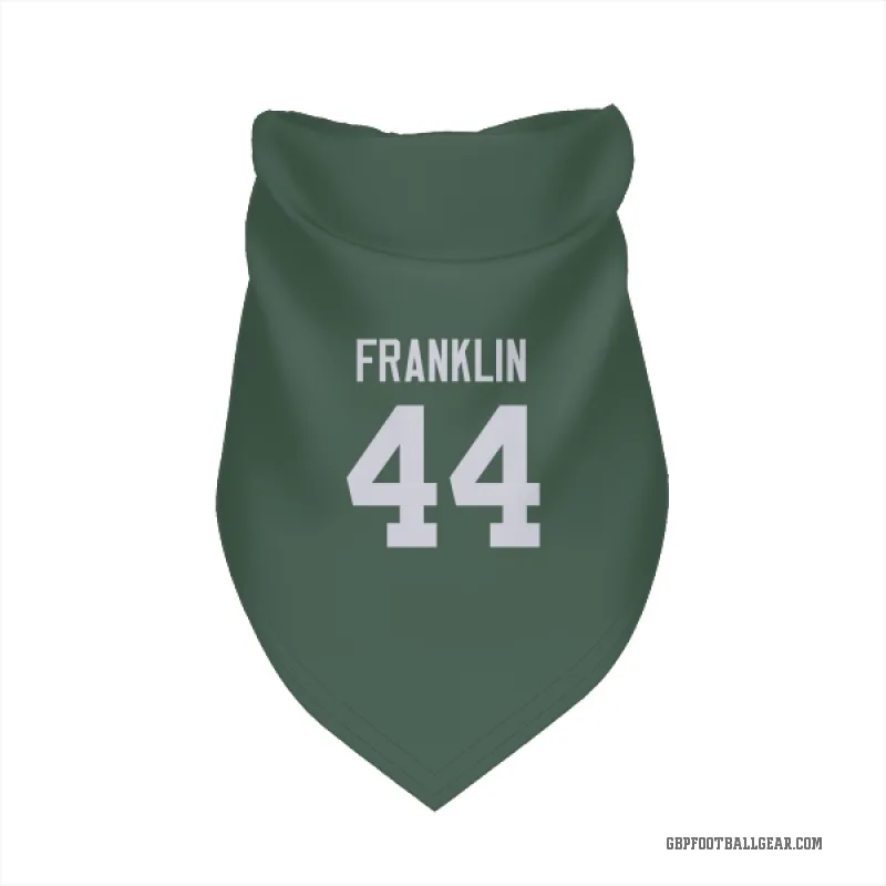 Zaire Franklin  Green Green Bay Packers  Cat & Dog Pet Bandana
