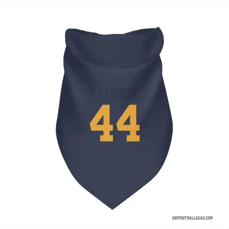 Zaire Franklin  Navy Green Bay Packers  Cat & Dog Pet Bandana